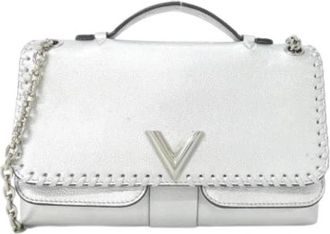 Louis Vuitton Pre-owned Vintage Schoudertas - Dames - Vintage Handtas - Grijs - ONE Size - Leer - Vintage