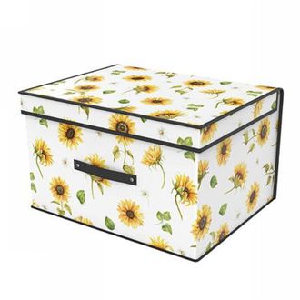 Trade Shop Trade Shop - Box Scatola Salvaspazio Armadio Contenitore Porta Oggetti Organizer 40x30x25