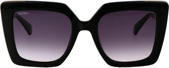Max Mara Cat Eye Sunglasses Mm0051 01 B