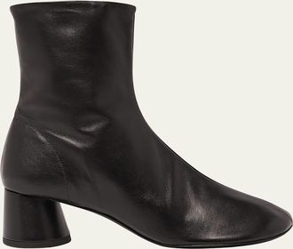 Proenza Schouler Glove Lambskin Block-Heel Ankle Booties