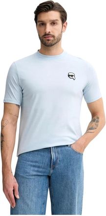 Karl Lagerfeld Hombre, Camisetas, Azul, Talla: M