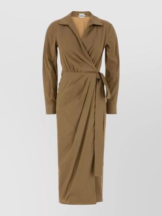 Max Mara cotton shirt midi dress
