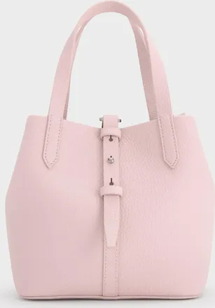 Charles & Keith Beryl Belted Bucket Bag