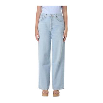 A Gold E Relaxed Fit High-Waisted Denim Jeans