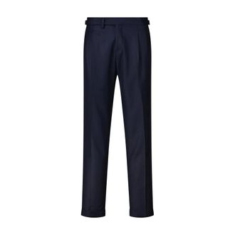 BRIGLIA 1949 Regular-Fit Pantalon - Heren - Broeken - Blauw - Maat: XL Katoen