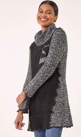 Roman Textured Pocket Knit Jumper