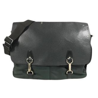 Louis Vuitton Pre-owned Cross Body Bags, female, Black, Size: ONE SIZE Pre-owned Taiga Messenger Bag