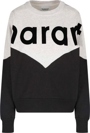 Isabel Marant Two-Tone Chevron Pattern Sweater