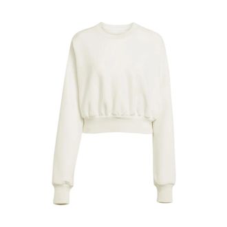 adidas Mujer, Sudaderas, Blanco, Talla: M