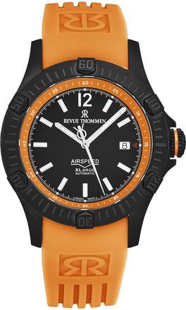Revue Thommen Air speed Automatic Black Dial Mens Watch 16070.4679