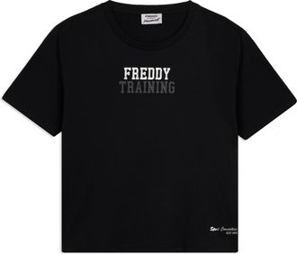 Freddy T-shirt Comfort Freddy Training con Dettagli Glitter