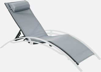 Sweeek Replacement Seat Back And Fabric For Louisa Sun Lounger