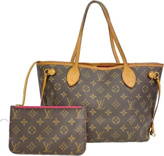 Louis Vuitton Brown Pivoine Tote Bag (Pre-Owned)