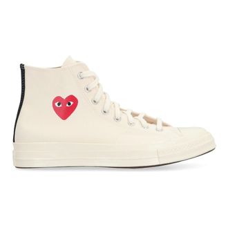 Comme Des Garçons Sneakers, male, Beige, Size: 6 1/2 US Chuck 70 High-Top Sneakers
