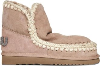 Mou Eskimo 18 logo-detail boots - Pink