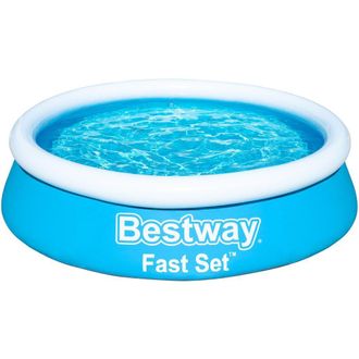 Bestway Piscina Gonfiabile Bestway Fast Set Blu 305x76 Cm