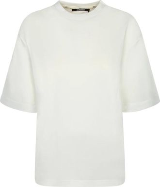 Jacquemus Ventadou T-shirt - Dames - T-shirts - Wit - XS - Katoen - Tops