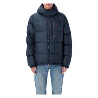 Polo Ralph Lauren Down Jackets, male, Blue, Size: XL Puffer Jacket