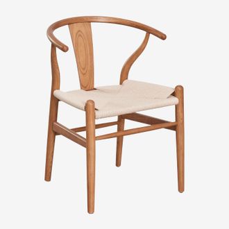 Sklum Pack De 2 Sillas De Comedor En Madera De Olmo Uish Edition Sklum