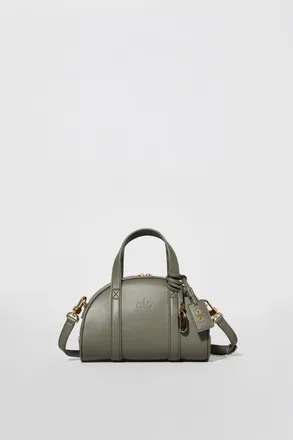 Alo Mini Odyssey Bag in Olive Tree Leather