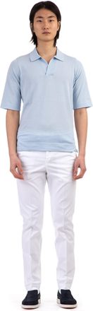 Ballantyne Superlight Cotton Open Collar Polo