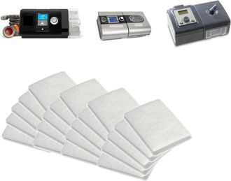 OEM Filtros Cpap, Filtros De Repuesto Desechables De Primera Calidad Para Dispositivos Cpap De Resmed Airsense 10, Aircurve 10, S9, Airstart, Paquete De 5