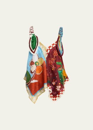 Alemais x Karlee Mackie Mlak Silk Twill Top
