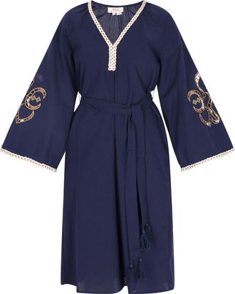 Usha Jurk Dames marine