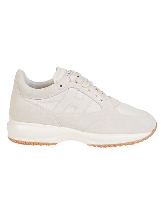 Hogan Interactive Low Profile Mutton Leather Sneakers