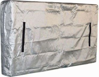 OEM Copertura Protettiva Per Materassi Per Stoccaggio E Trasporto - Coprimaterasso Impermeabile, Protezione Per Materasso - 20840, 6200,6 Cm, Nero