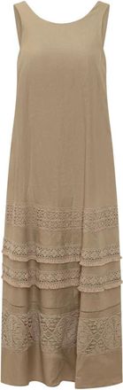 Max Mara Mujer, Vestidos, Beige, Talla: S