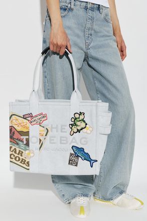 Marc Jacobs Bag With Patches, Womens, Blue