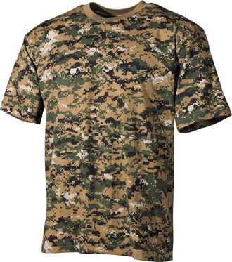 MFH T-Shirt Digital Woodland Size 3XL