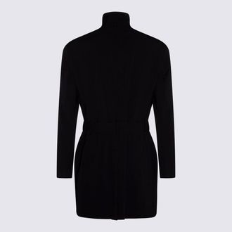 Montecore Double-Breasted Wool-Blend Jacket - Black