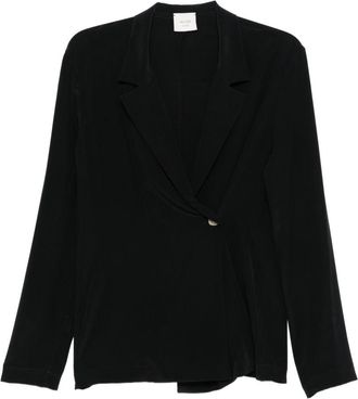 Alysi Womens Silk Blazer Jacket