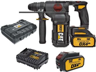 CAT Martello tassellatore sds-plus a batteria 18v 26mm 2,2j erpillar dx21