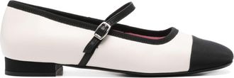 Carel leather ballerinas - Neutrals