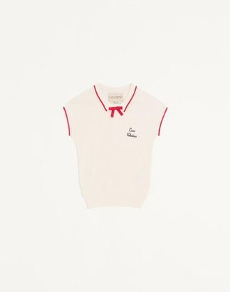 Valentino Top In Cotone Donna BETULLA/PARIS XL
