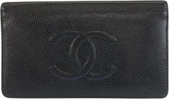 Chanel Pre-owned Portafoglio Lungo Vintage (bi-fold) - - Pre-owned - Donna - Nero - ONE SIZE
