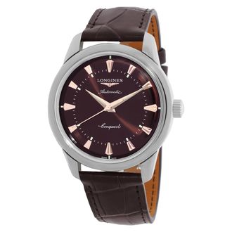 Longines Conquest Heritage Automatic Brown Dial Mens Watch L16504622