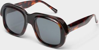 Dries Van Noten Oversized aviator sunglasses