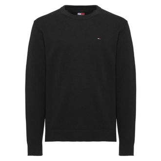 Tommy Hilfiger Pullover a maglia leggera slim fit - - Knitwear - Uomo - Nero - XL