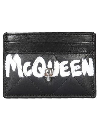Alexander McQueen Card Holder Skull
