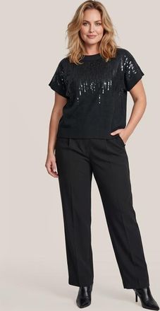 Mart Visser Lora Sequin Top Zwart Maxi