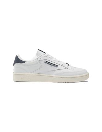 Reebok Male Adult Club C 85 FTWWHT/EACOBL/Chalk 7.5 White