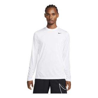 Nike Dri-FIT Legend Long-Sleeve Fitness T-Shirt White DX0993-100