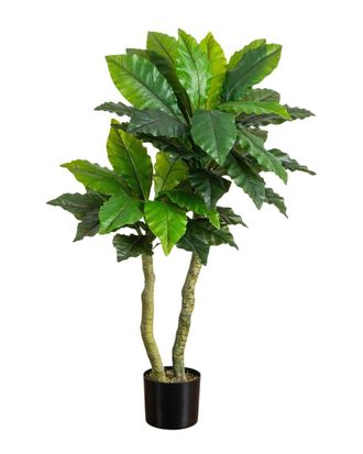 Nearly Natural 4Ft Uv-Resistant Artificial Bird Nest Fern Tree (Indoor/Outdoor)