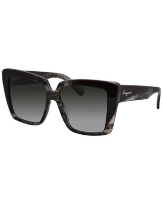 Ferragamo Womens Sf 1060S 55Mm Sunglasses