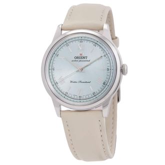 Orient Classic Solar-Powered Pale Green Dial Watch RA-WK0002E10B