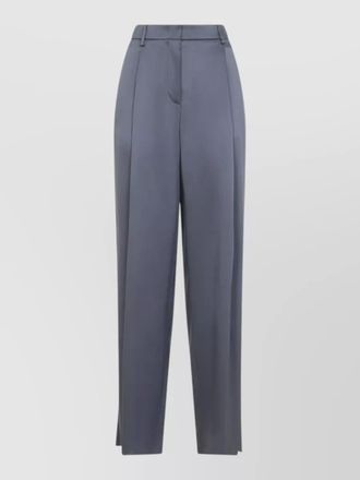 Giorgio Armani silk tailored trousers